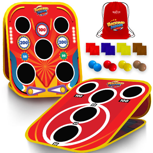 Backyard Arcade™ | 2-in-1 Bean Bag Toss Game for Kids