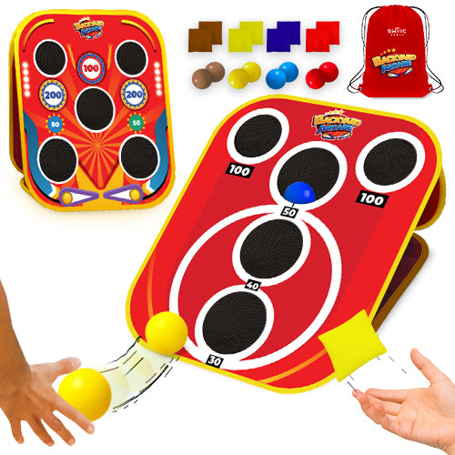 Backyard Arcade™ | 2-in-1 Bean Bag Toss Game for Kids