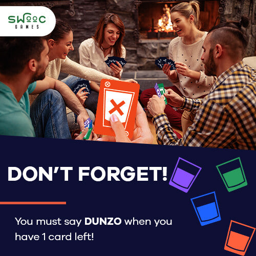 DUNZO™: Uno Inspired Drinking Game
