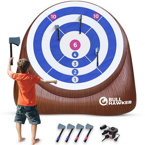 Bull Hawker™ - Giant Axe Darts Game
