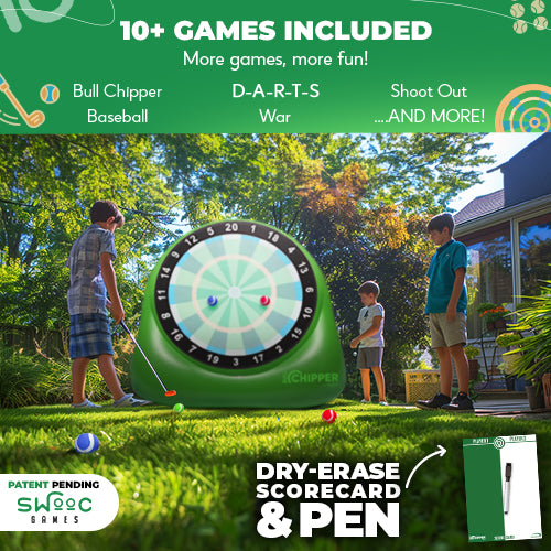 Bull Chipper™ | Giant Golf Darts (Over 6ft Tall)