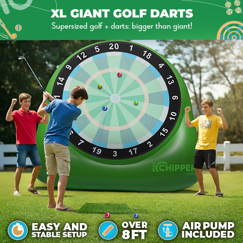 XL Bull Chipper™ Giant Golf Darts