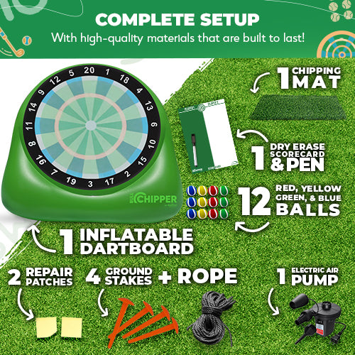 XL Bull Chipper™ Giant Golf Darts