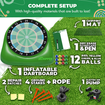 XL Bull Chipper™ Giant Golf Darts