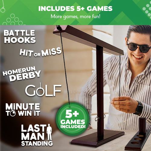 Battle Hooks - 2 Player Hook & Ring Game