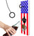 Hook & Ring Toss Game For Adults (Stars & Stripes)