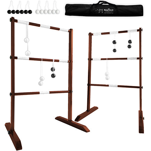 Wooden Ladder Ball Game Set