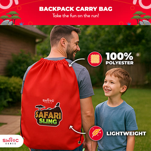 Safari Sling™ | 2-in-1 Bean Bag Toss Game for Kids