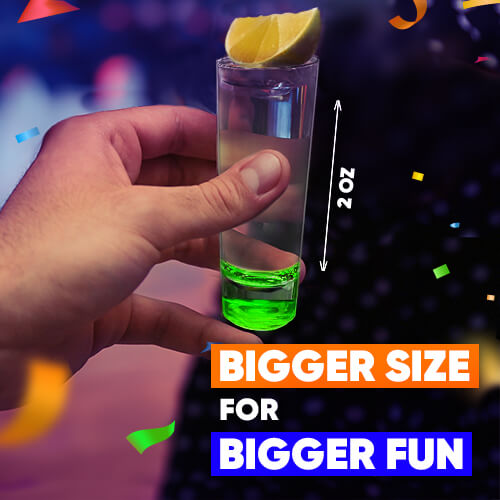 Unbreakable Shot Glasses (6 Pack)