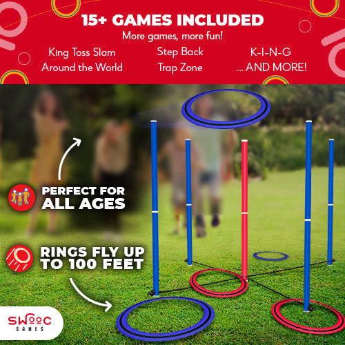 King Toss™ | Giant Ring Toss Game for Kids and Adults