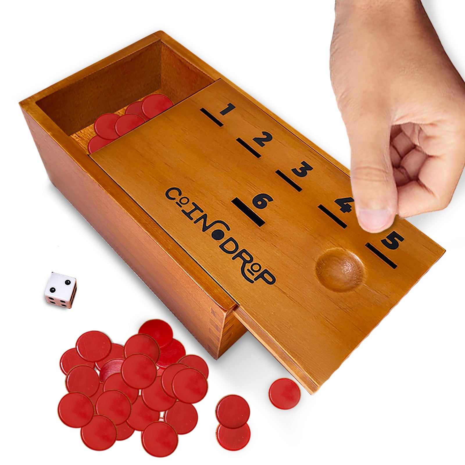 Coin Drop™ | Simple + Strategic Dice Game