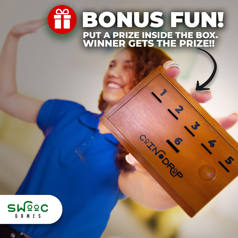 Coin Drop™ | Simple + Strategic Dice Game