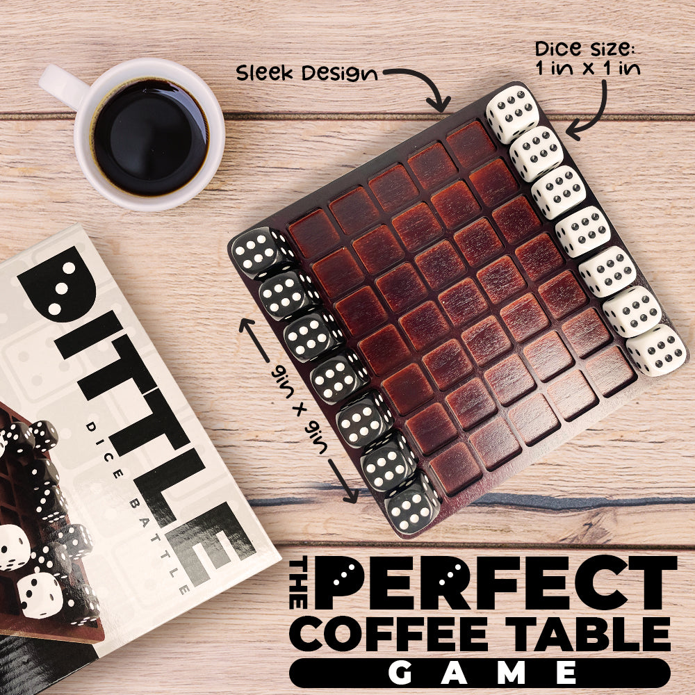 Dittle™ - Dice Battle | Coffee Table Game