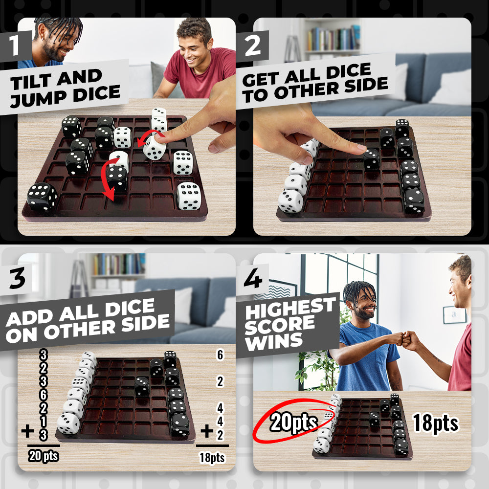 Dittle™ - Dice Battle | Coffee Table Game