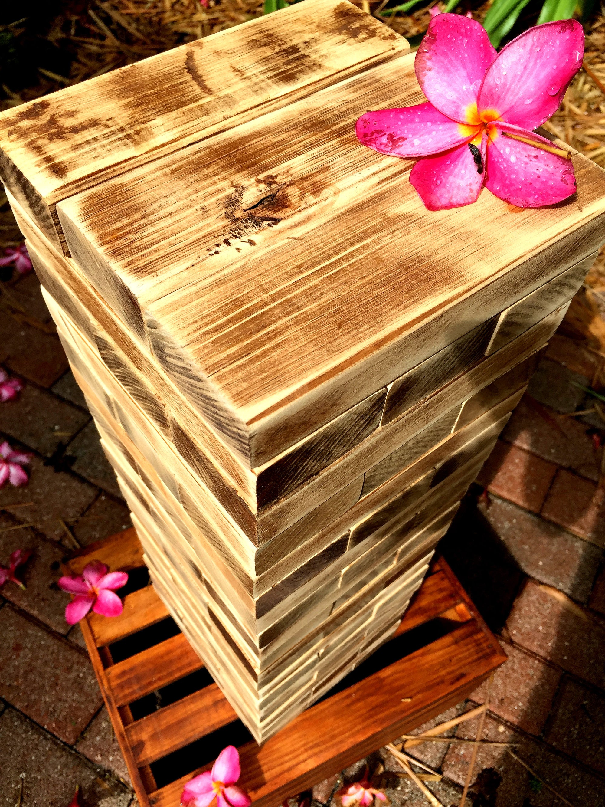 Giant Tumble Tower (Reclaimed Wood)