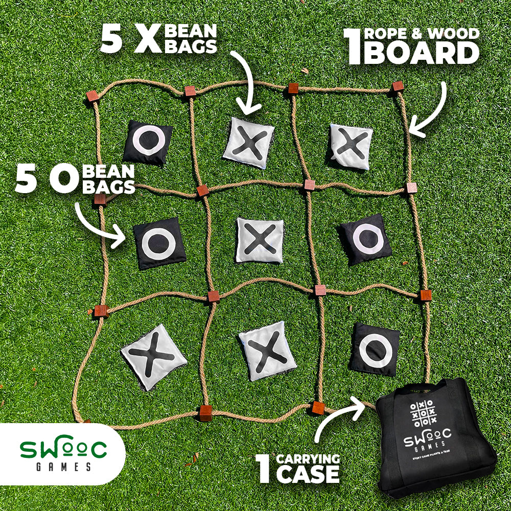 Giant Tic Tac Toe Bean Bag Toss Game